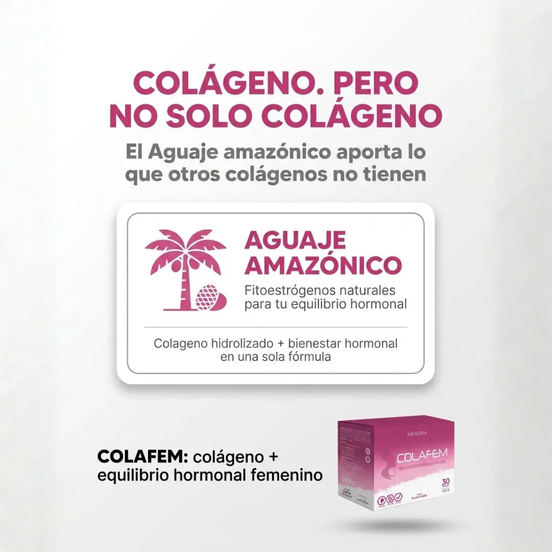 COLAFEM - Colágeno Hidrolizado con Aguaje y Calostro Bovino
