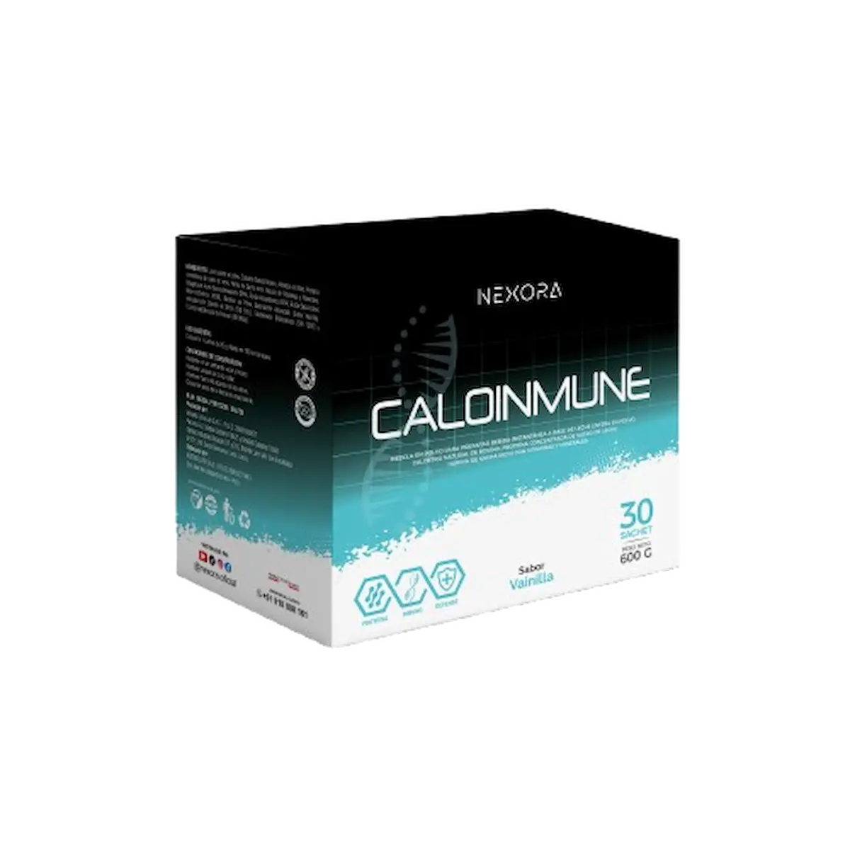 CALOINMUNE - Bebida Inmune con Calostro Bovino, Glutatión y Sacha Inchi