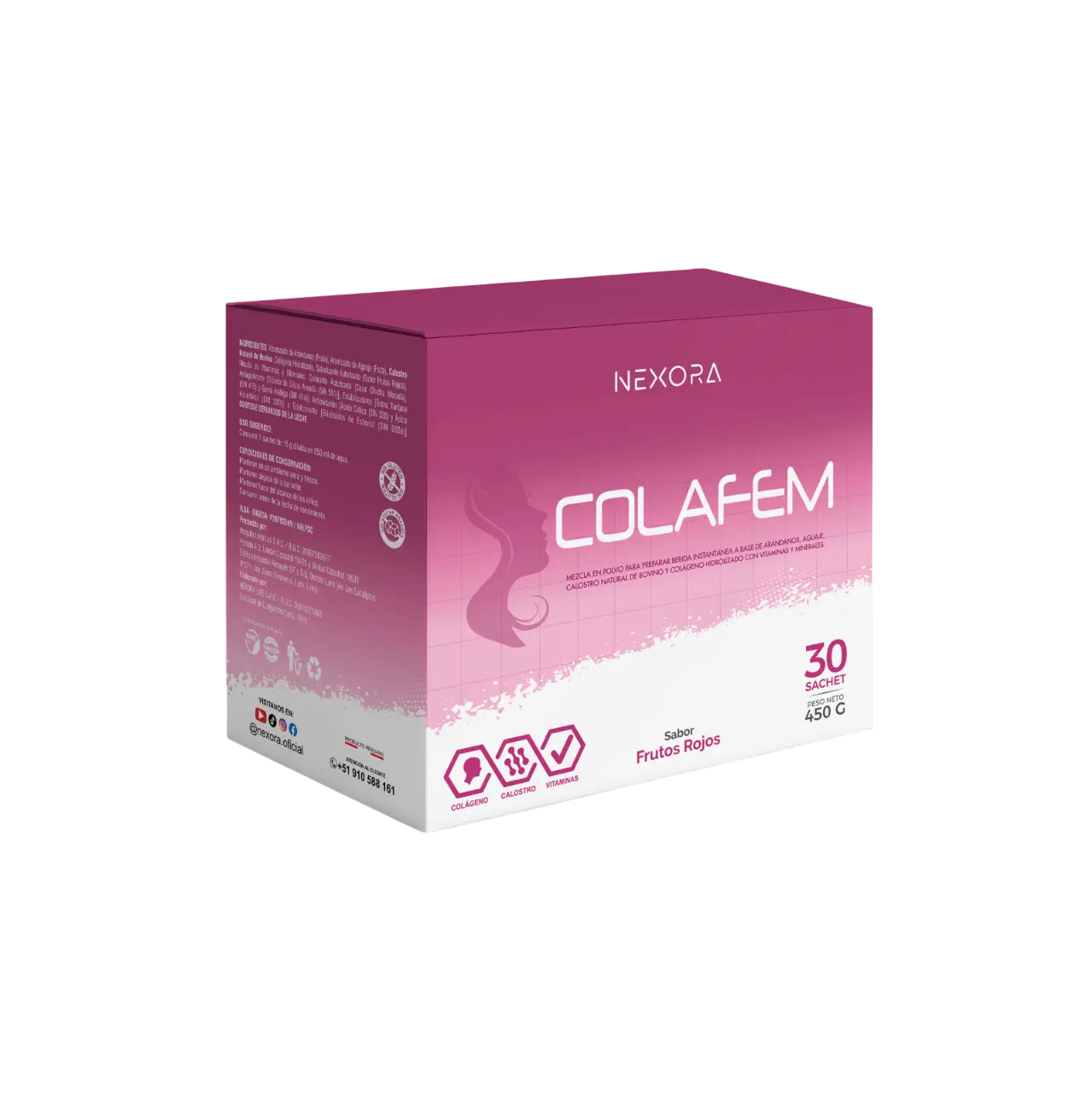 COLAFEM - Colágeno Hidrolizado con Aguaje y Calostro Bovino