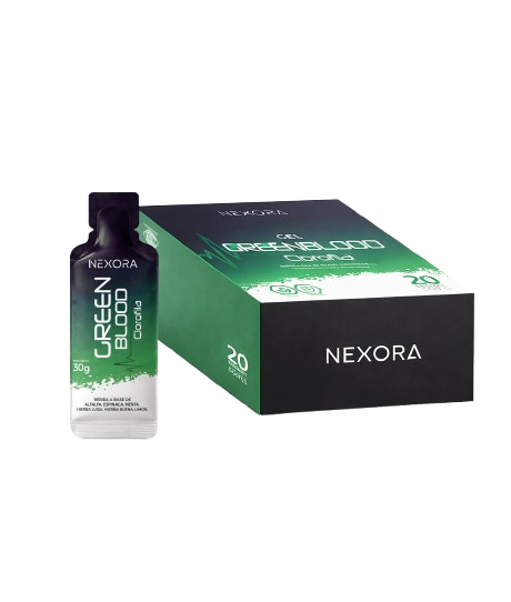GreenBlood – Bebida Detox de Clorofila y Vegetales Verdes en gel